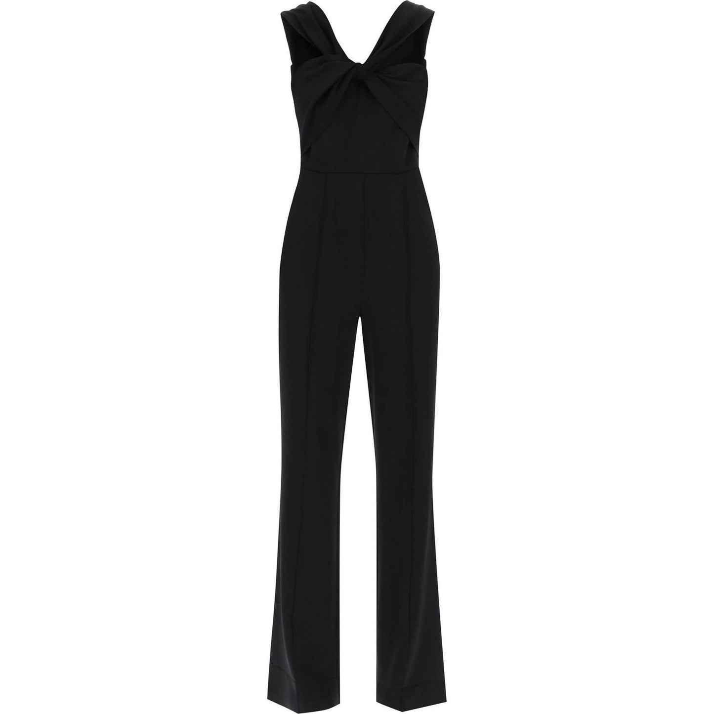 Roland Mouret jumpsuit with twisted neckline Jumpsuits Roland Mouret