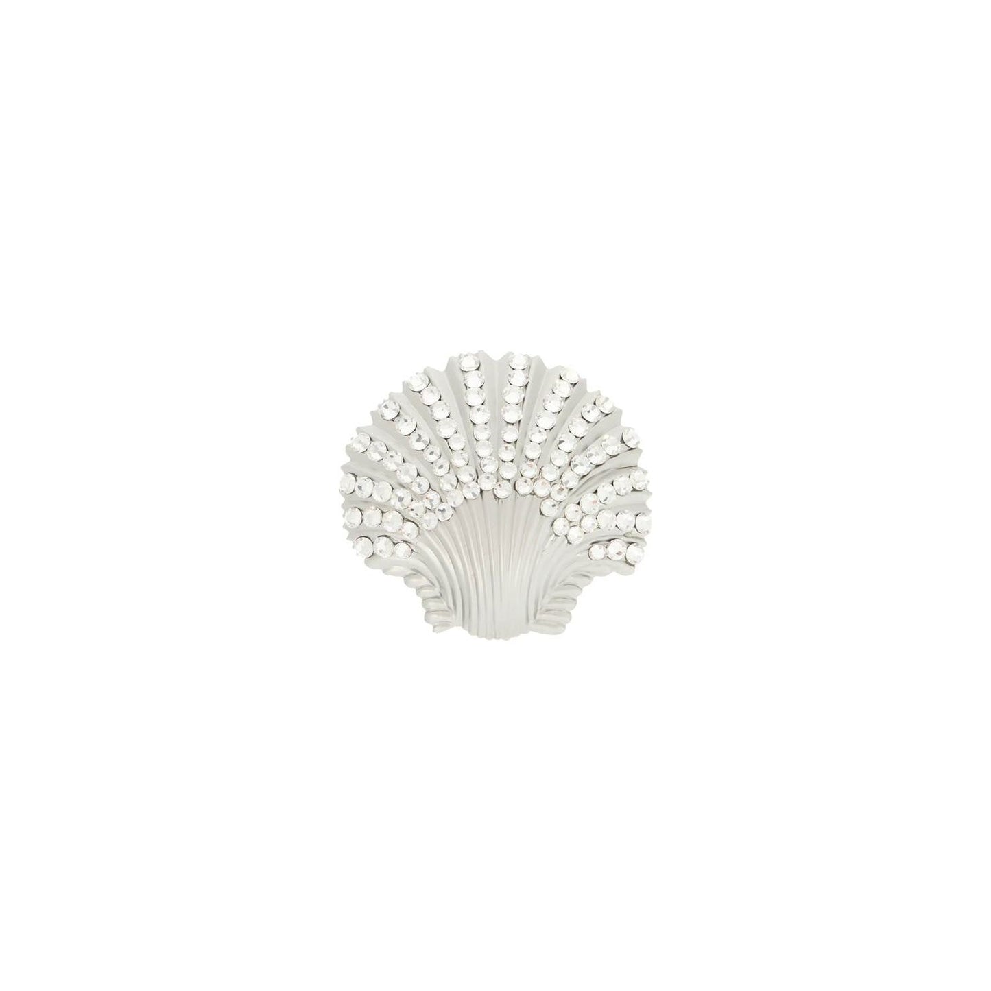 Giuseppe Di Morabito single seashell earring with rhinestones