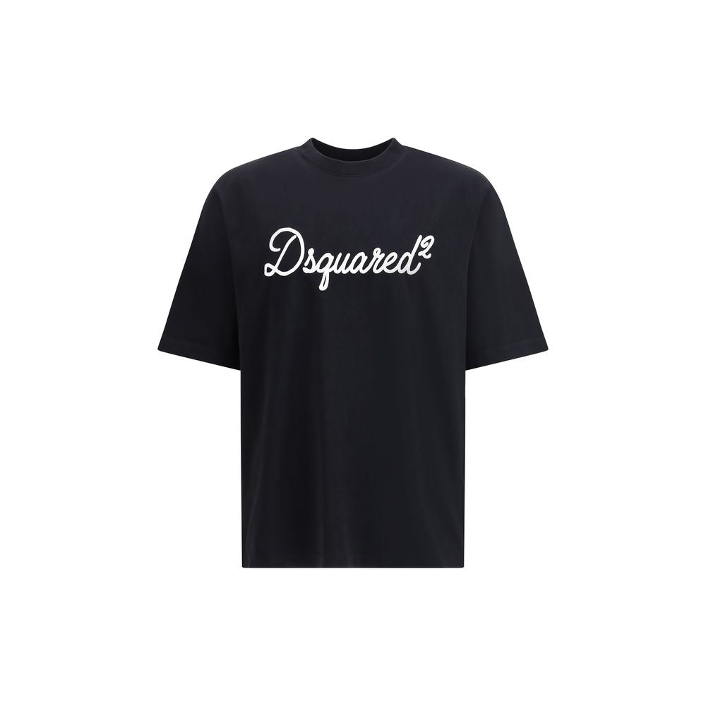 Dsquared² Black Cotton T-Shirt