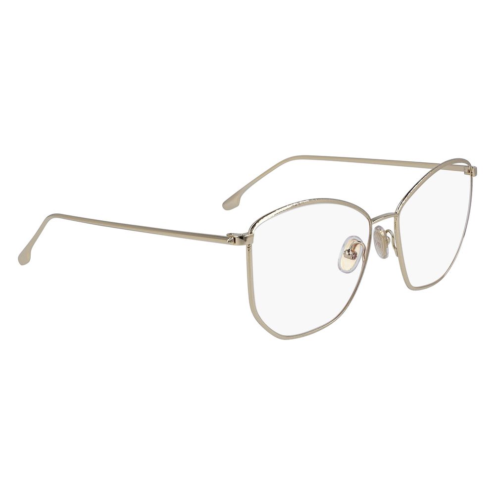 Victoria Beckham Gold Metal Glasses (Frames)