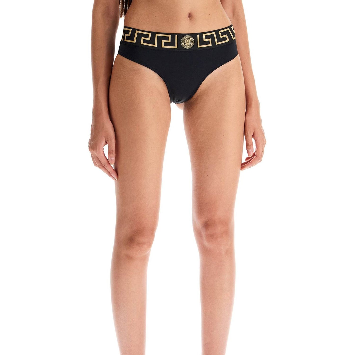 Versace bikini bottom with greek border Beachwear & underwear Versace