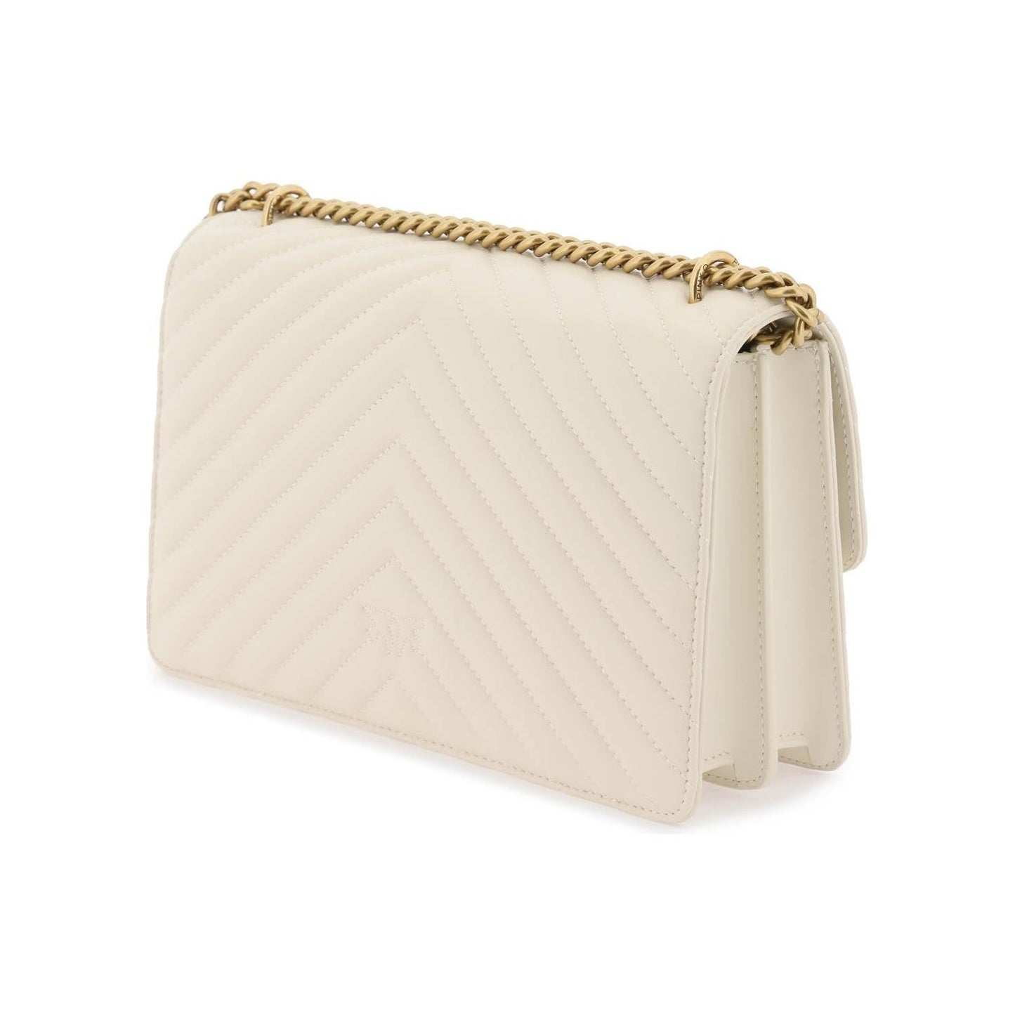 Pinko chevron quilted classic love bag one Handbag Pinko