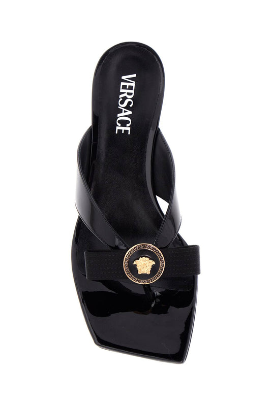 Versace gianni ribbon thong mules Mules Versace