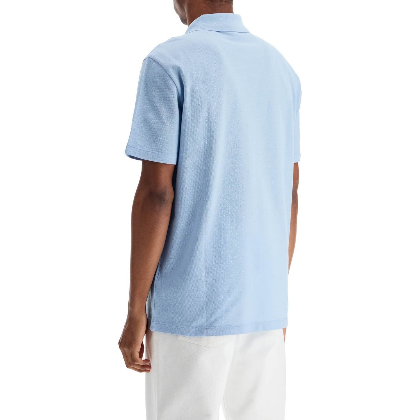 Versace short-sleeved polo shirt with logo