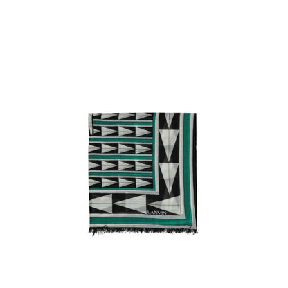 Lanvin Bicolor Wool Foulard