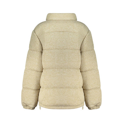 Guess Jeans Beige Polyester Women's Jacket