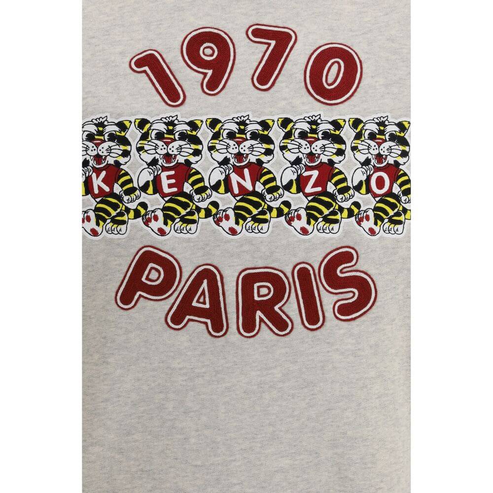 Kenzo Gray Cotton Sweatshirt