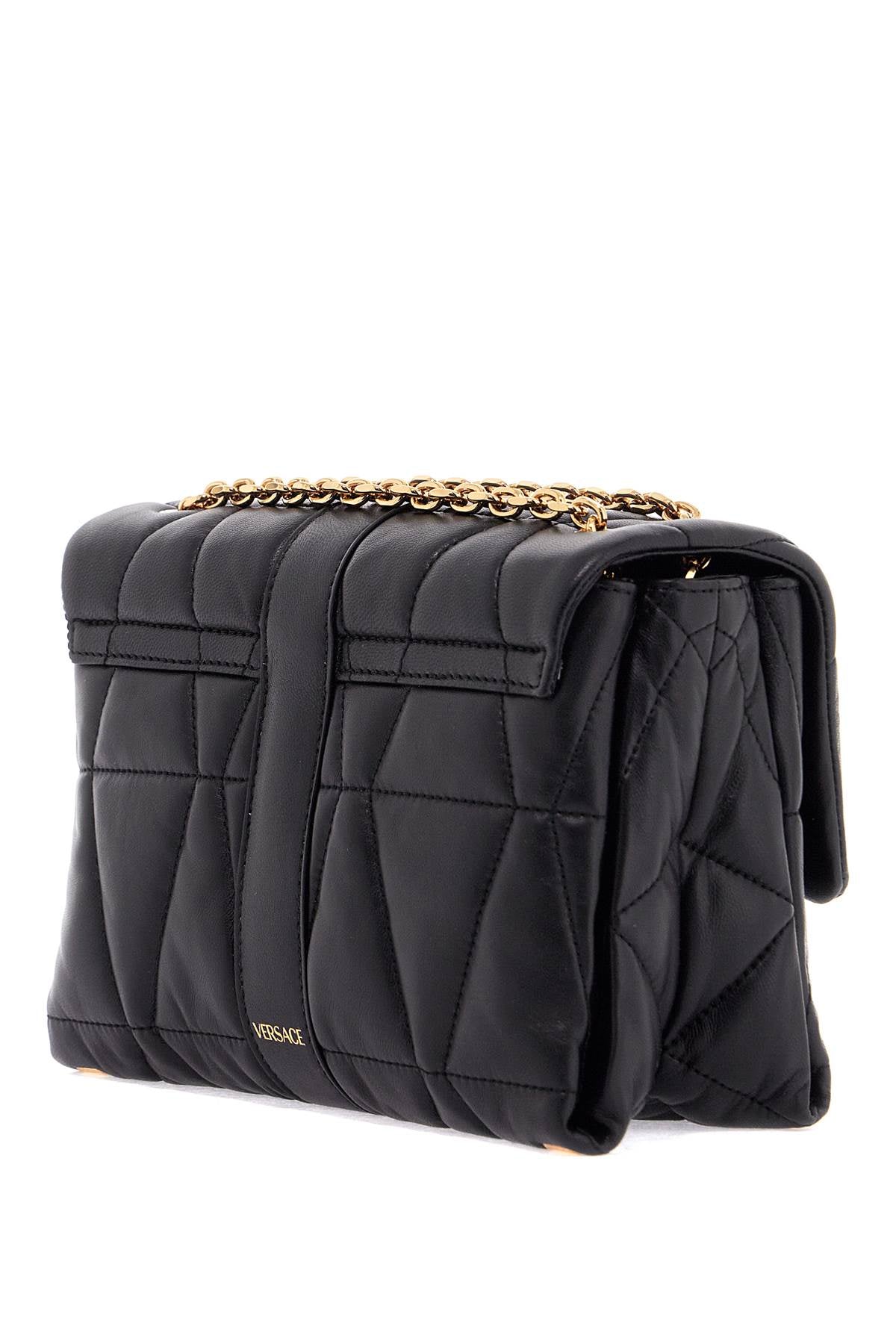 Versace quilted shoulder bag kleio Handbag Versace