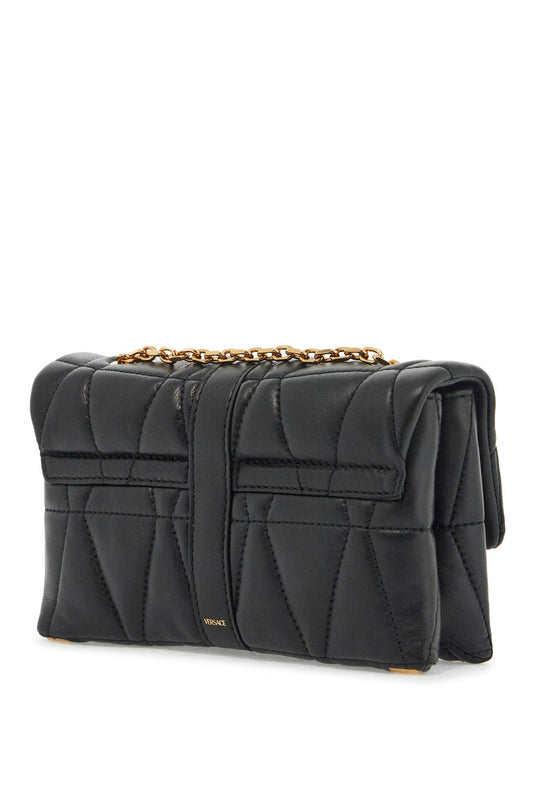 Versace mini nappa kleo bag in Black Shopper Versace