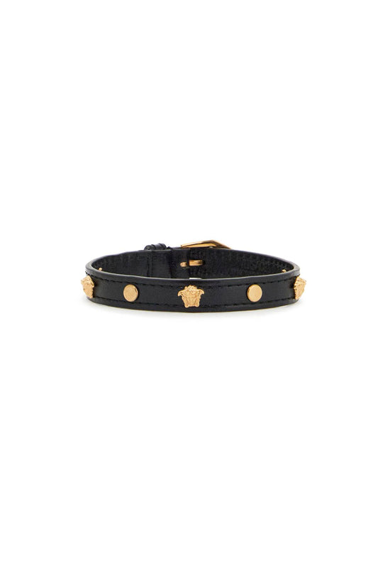 Versace medusa leather bracelet Jewellery Versace