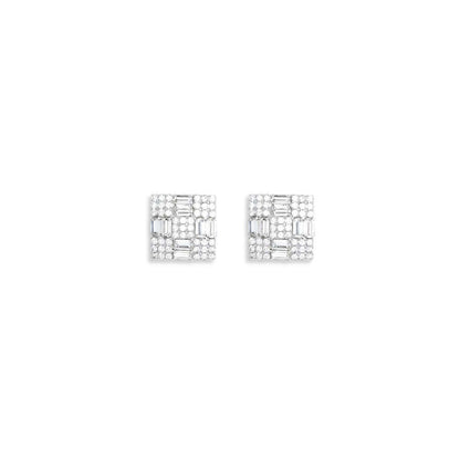 Magda Butrym Silver Brass Earrings