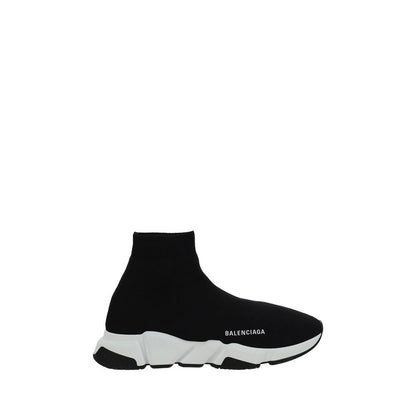 Balenciaga Black Elastane Athletic Sneakers