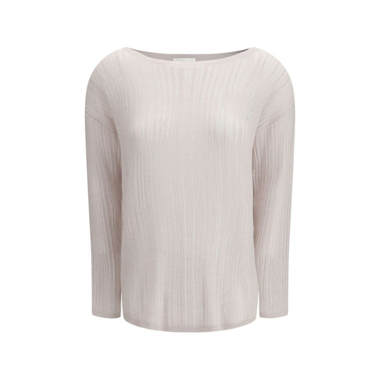 Allude White Cashmere Sweater 1728,72470364320,Allude,Cashmere - Sweaters - Clothing,Clothing,M,New with tags,S,Sweaters - Clothing,White,Women,XS