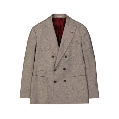 Brunello Cucinelli Beige Cashmere Blazer