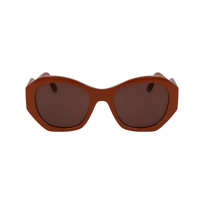 Karl Lagerfeld Brown Injected Sunglasses