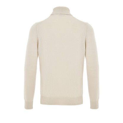 Gran Sasso Beige Wool Turtleneck