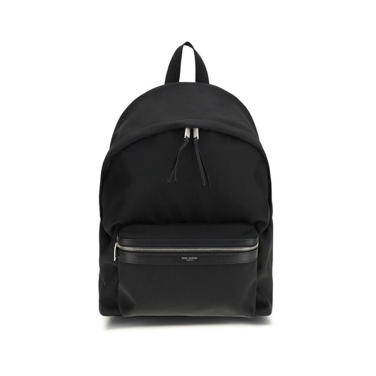 Saint Laurent Black Nylon Backpack