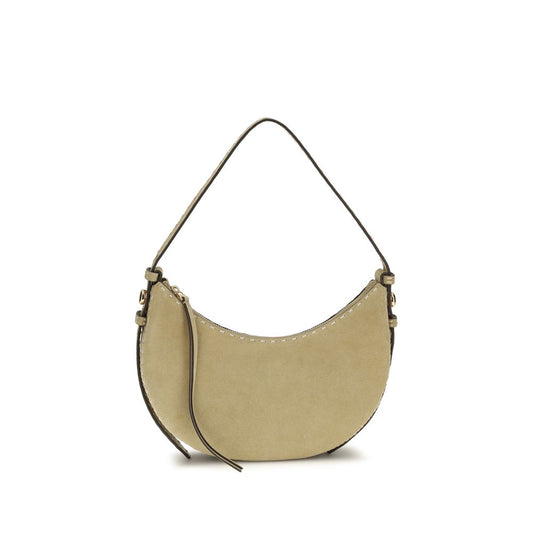 Tory Burch Beige Calf Leather Bos Taurus Shoulder Bag