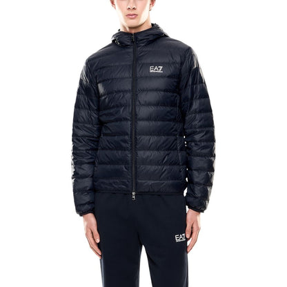 EA7 Emporio Armani Blue Polyamide Jacket