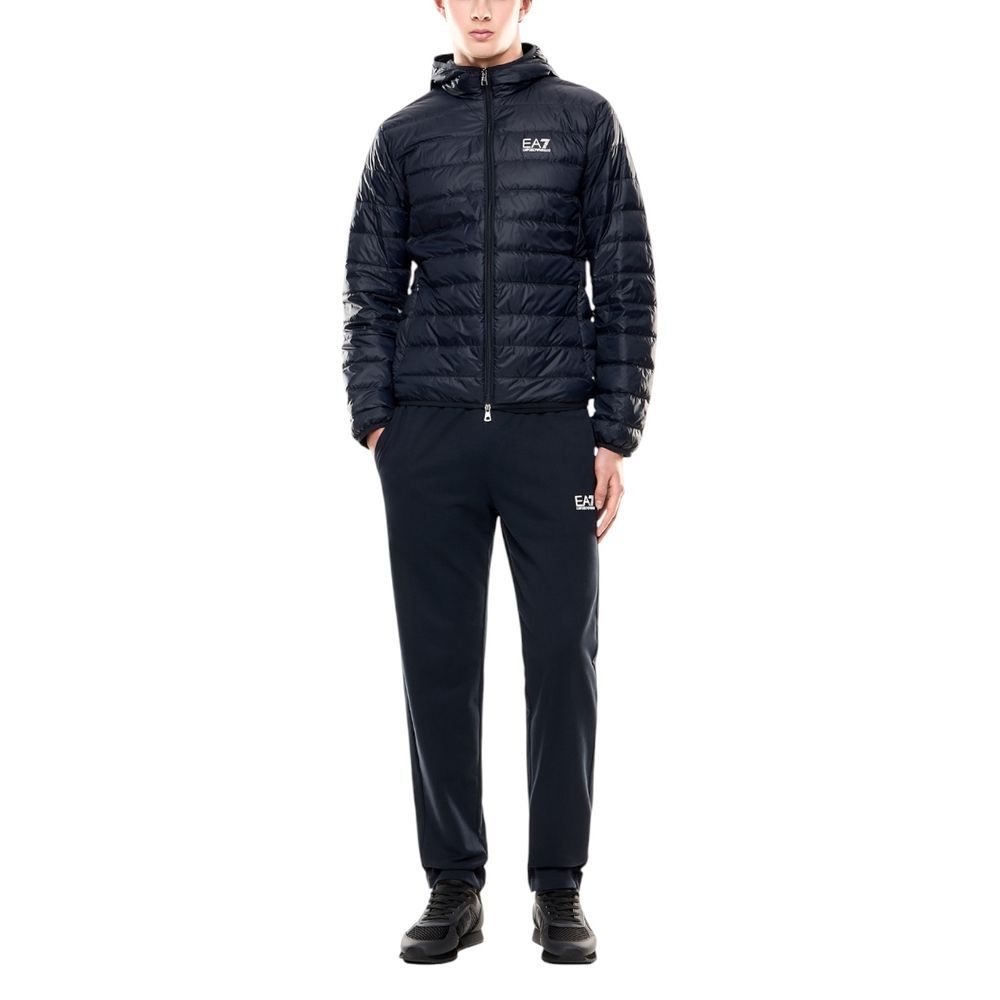 EA7 Emporio Armani Blue Polyamide Jacket