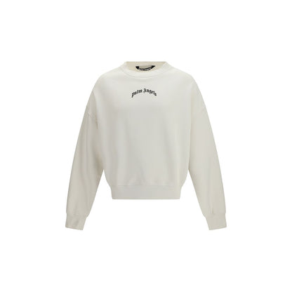Palm Angels Beige Cotton Sweatshirt