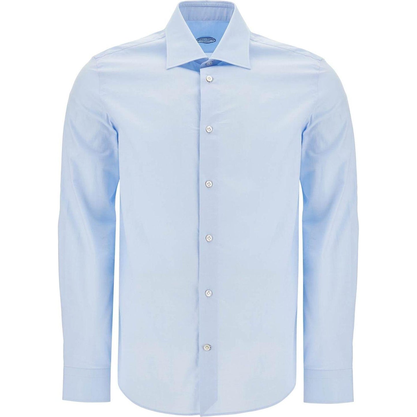 VINCENZO DI RUggIERO slim fit twill shirt for men Shirts VINCENZO DI RUggIERO