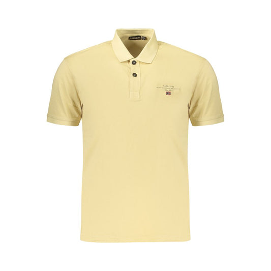 Napapijri Beige Cotton Men's Polo