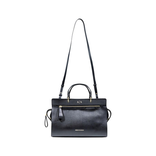 Armani Exchange Black Polyester Handbag