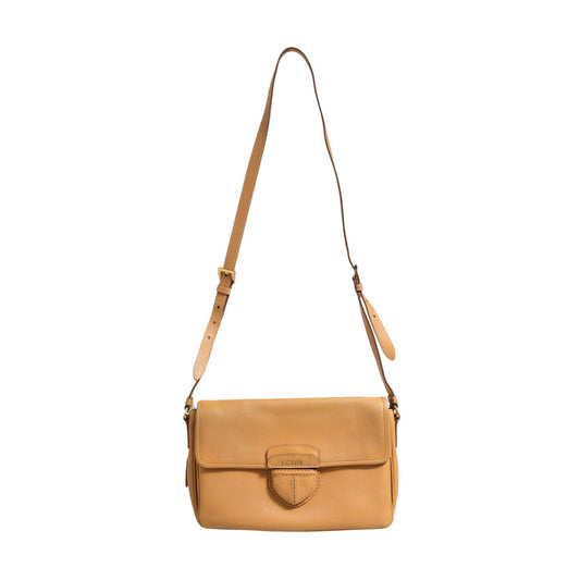 Prada Sidonie Beige Pebble Leather shoulder bag
