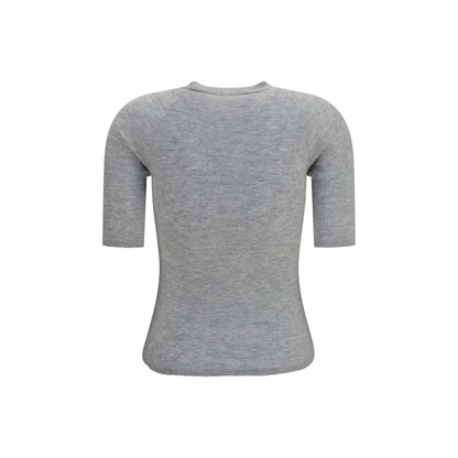 Brunello Cucinelli Gray Cashmere Sweatshirt