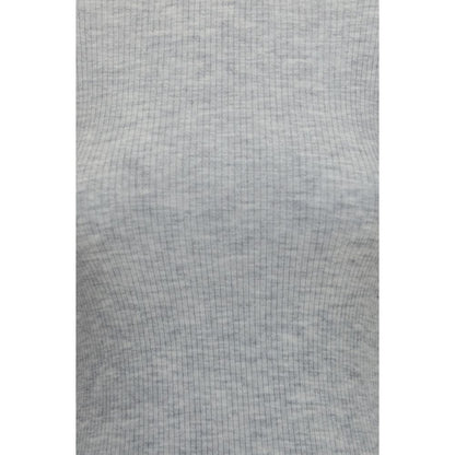 Brunello Cucinelli Gray Cashmere Sweatshirt