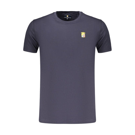 Marina Militare Blue Cotton Men's T-Shirt