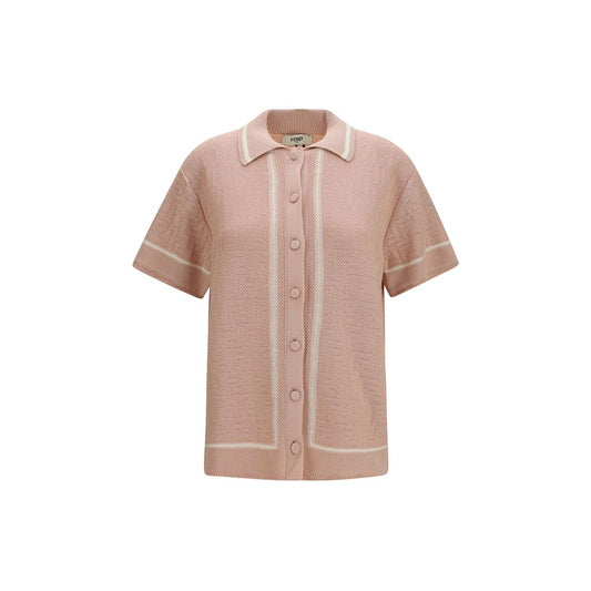 Fendi Multicolor Cotton Blouse