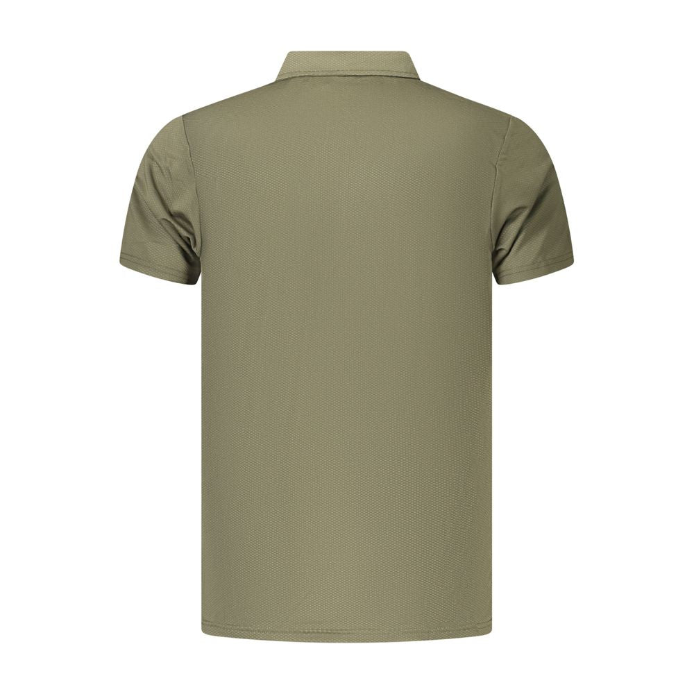 Lotto Green Polyester Polo Shirt
