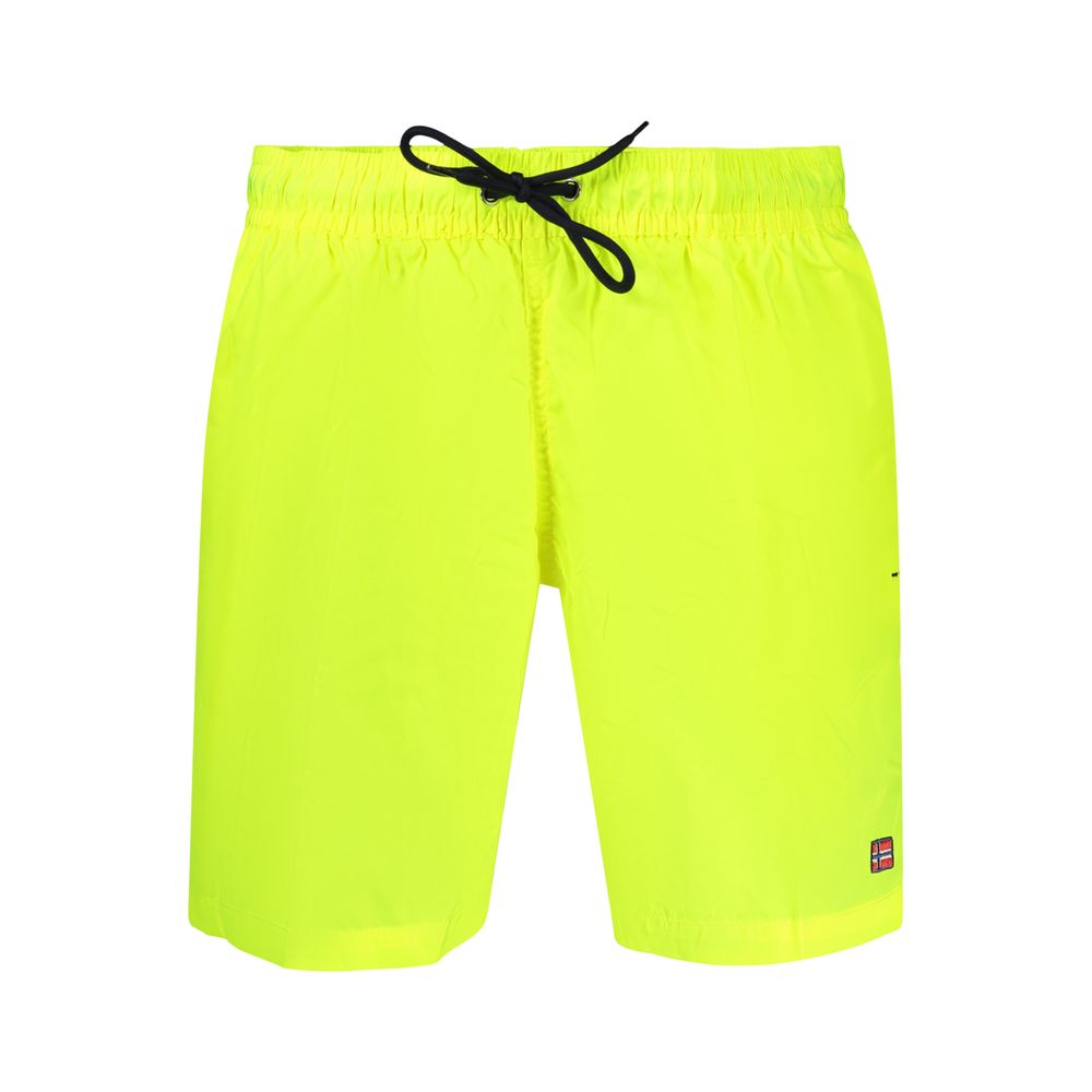 Norway 1963 Yellow Polyamide Swim Shorts