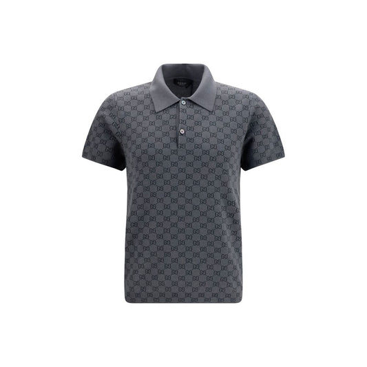 Gucci Gray Wool Oves Aries Polo Shirt