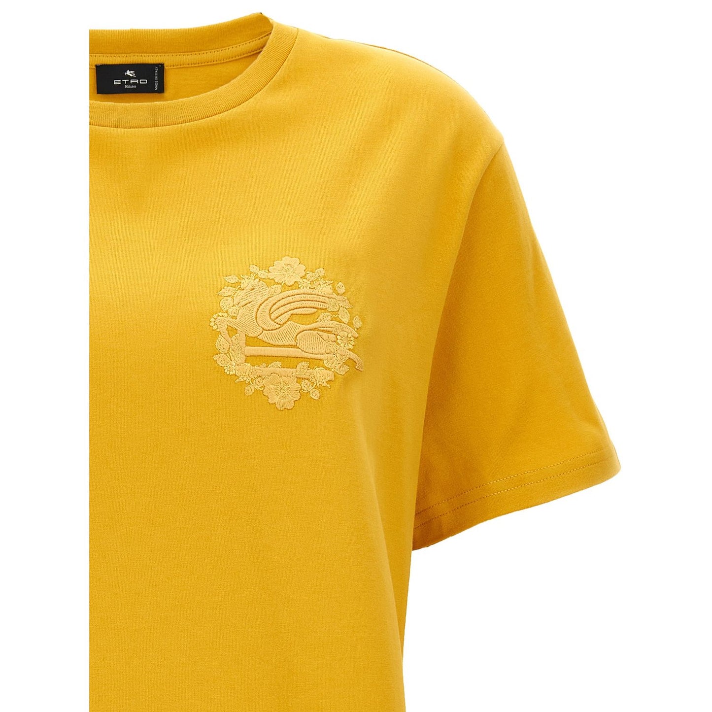 Etro Bicolor Cotton T-Shirt
