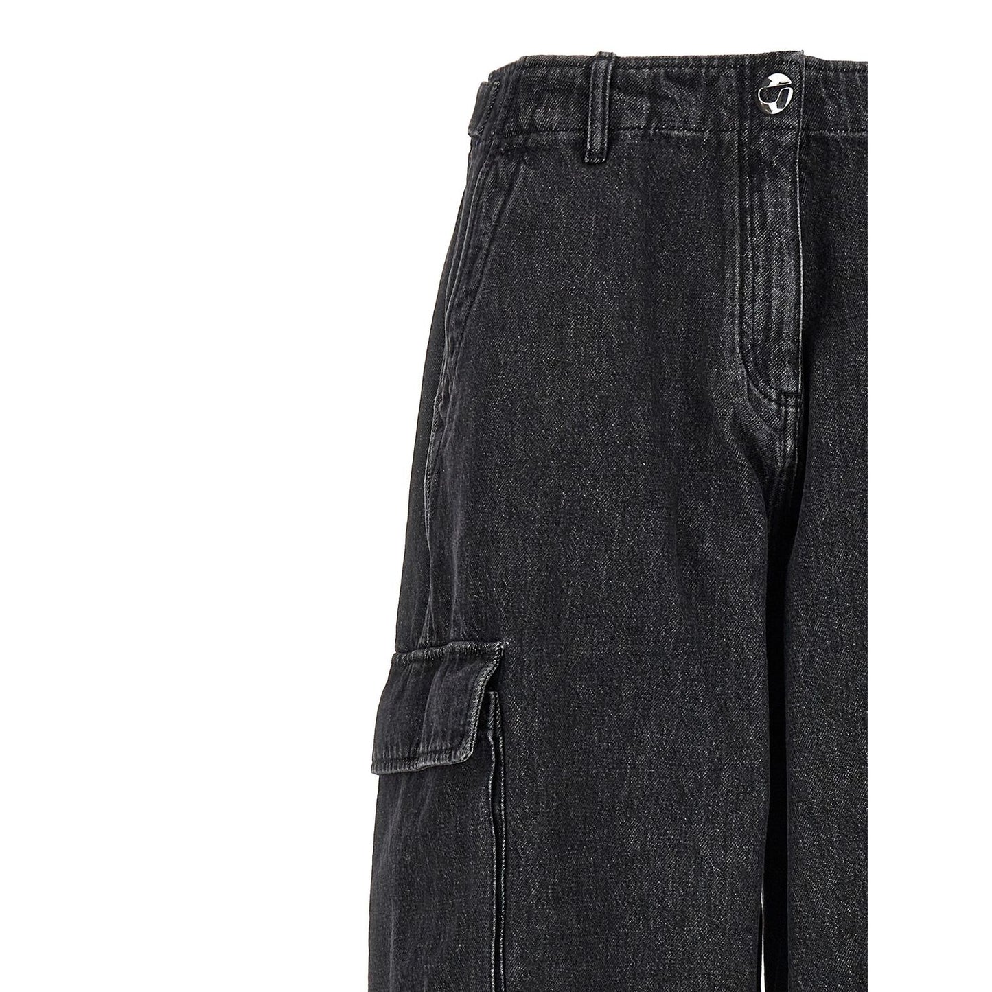 Coperni Black Cotton Jeans Denim