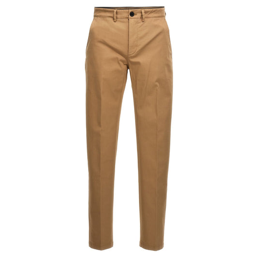 Department 5 Beige Cotton Casual Pants