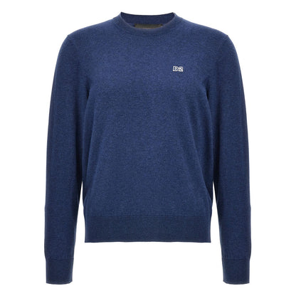 Dsquared² Blue Cotton Cardigan