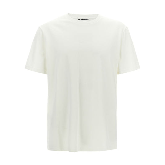 Jil Sander White Cotton T-Shirt