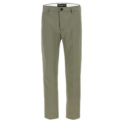 Department 5 Bicolor Cotton Cropped Pants