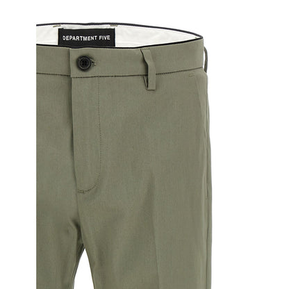 Department 5 Bicolor Cotton Cropped Pants