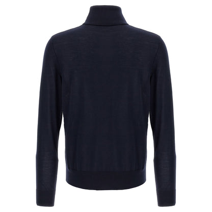 Dsquared² Blue Virgin Wool Cardigan
