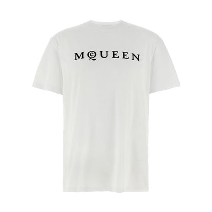 Alexander McQueen Bicolor Cotton T-Shirt