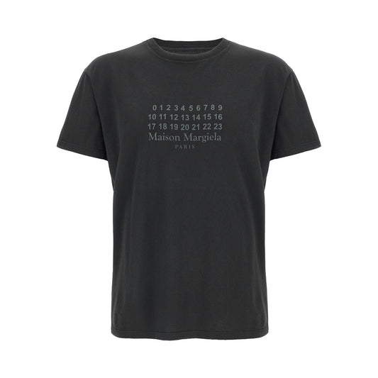 Maison Margiela Black Cotton T-Shirt