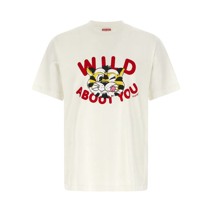 Kenzo White Cotton T-Shirt