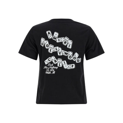 Amiri Black Cotton T-Shirt