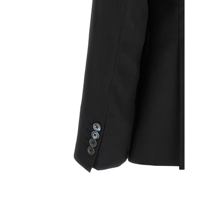 Pal Zileri Black Wool Two-Piece Suit