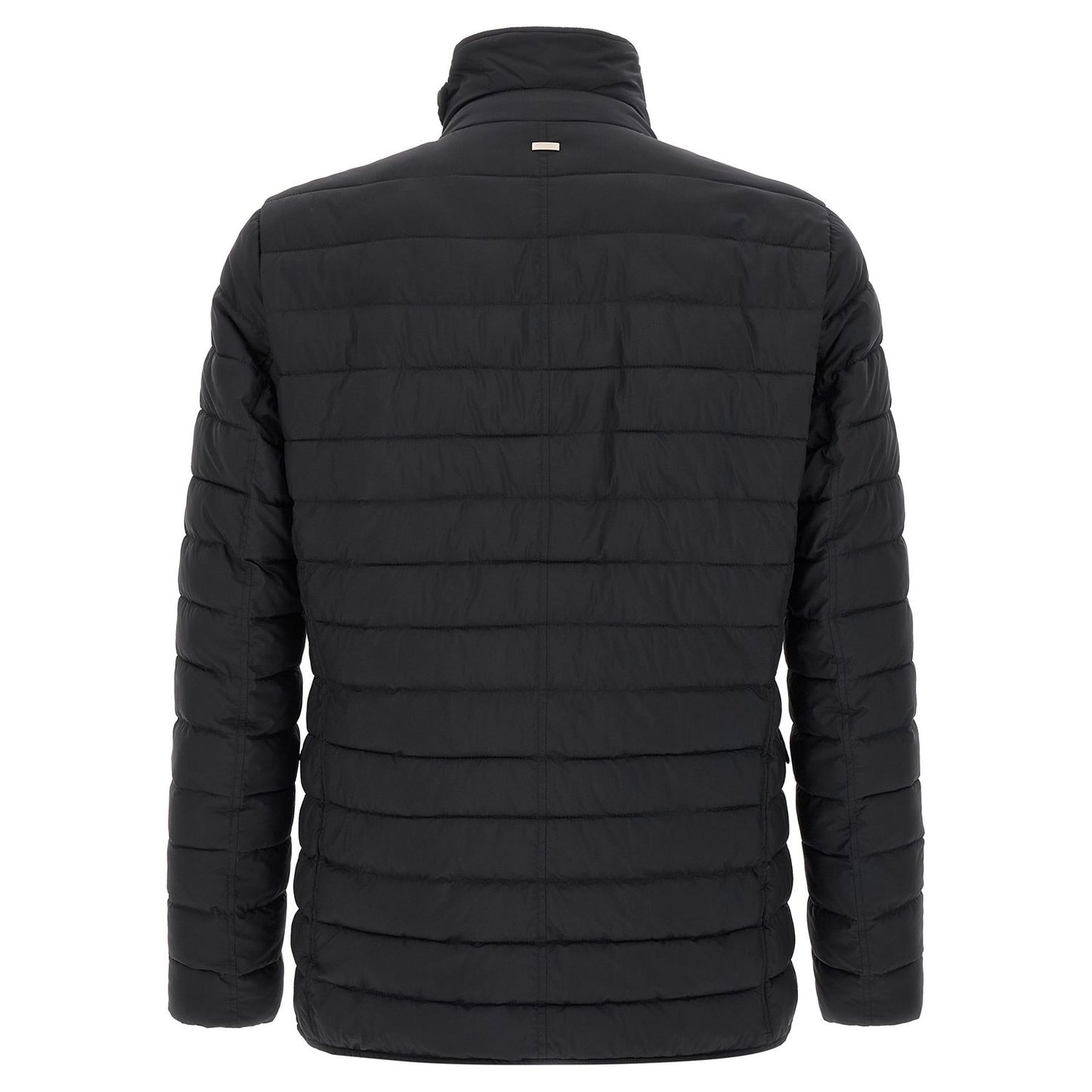 Herno Blue Polyamide Full-Length Jacket